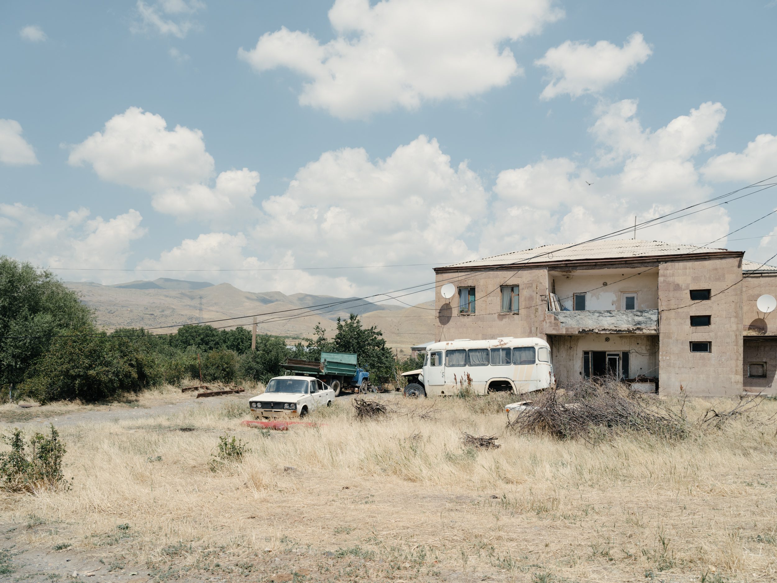 Small village scene in Arin, Armenia