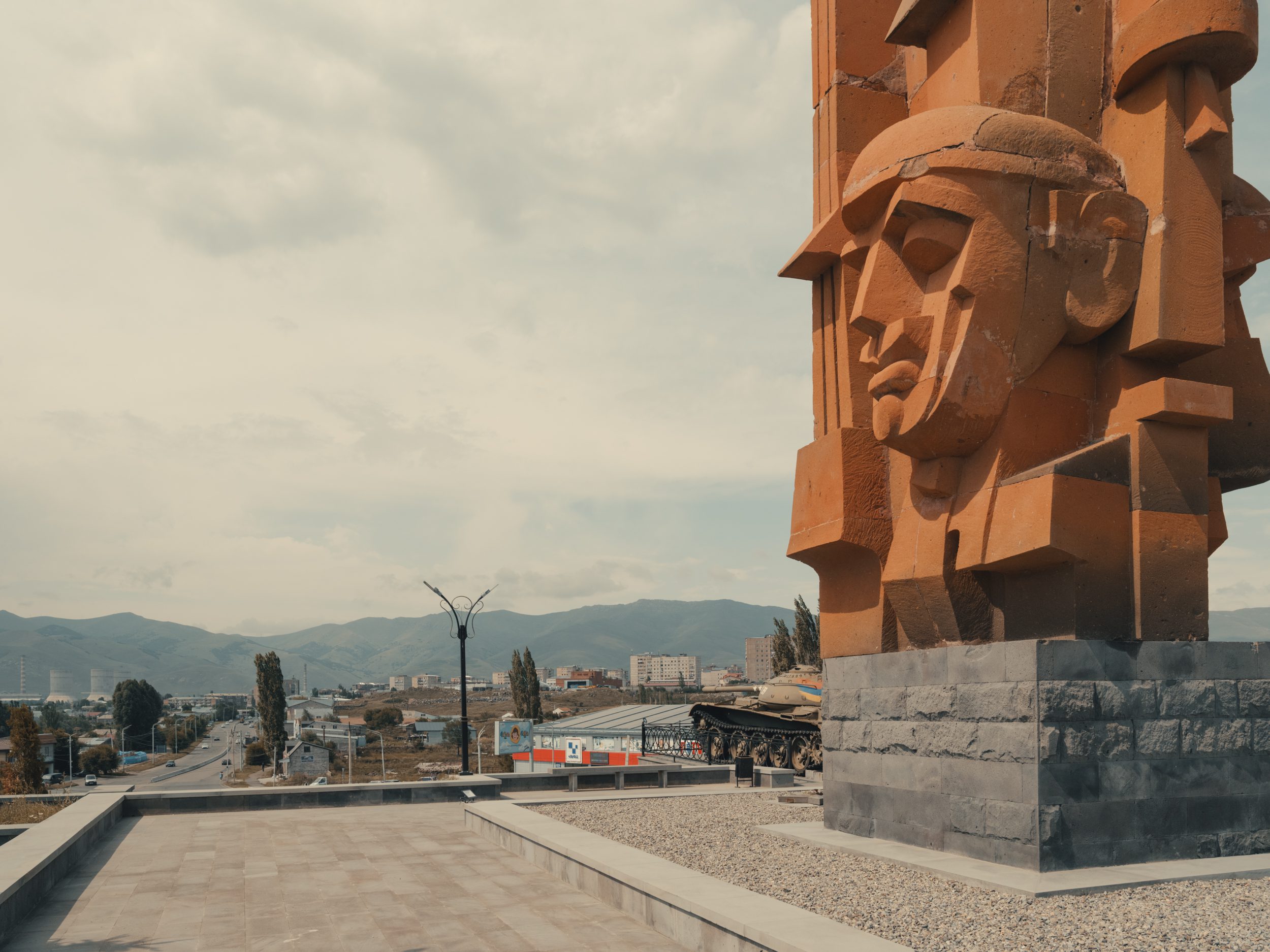 World War II Memorial in Hrazdan, Armenia